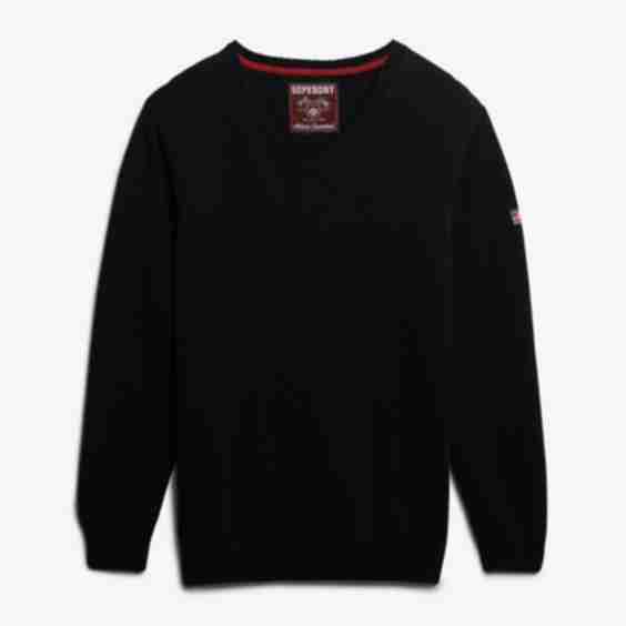 Oversized V Neck Jumper