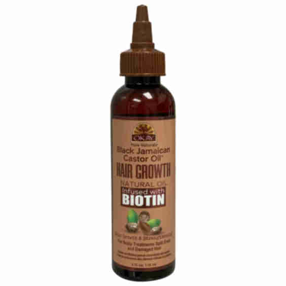 Black Jamaican Castor Oil with Biotin - 4 oz / 118 ml