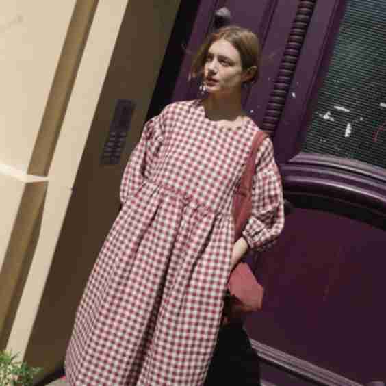 Montmarte Oversized Linen Dress