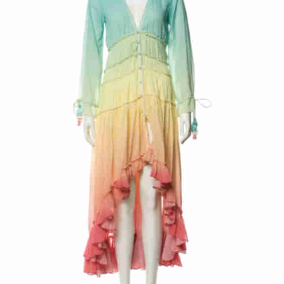Printed Long Dress