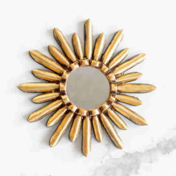 Starburst Peruvian Wall Mirror