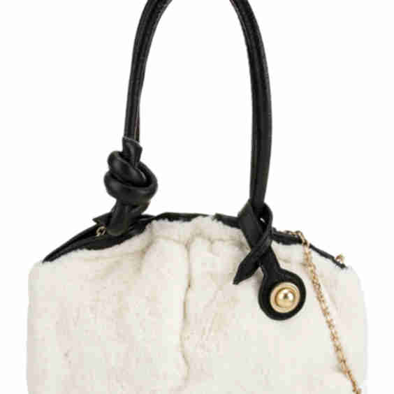 Faux Fur Shoulder Bag