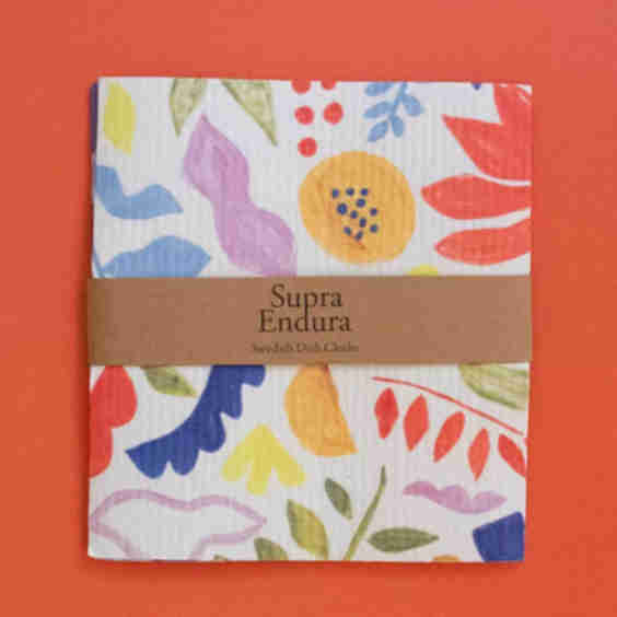 Poppy Garden Swedish Dishcloths 3 Pack