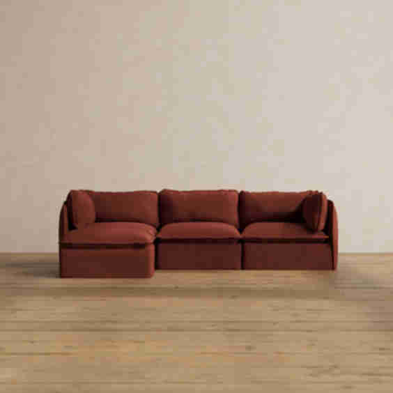 Modular Washable 3-Seater Sectional