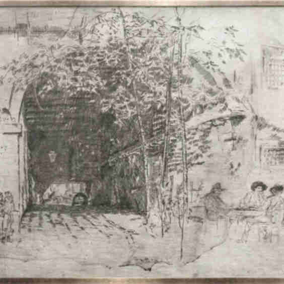 Courtyard Passage Print