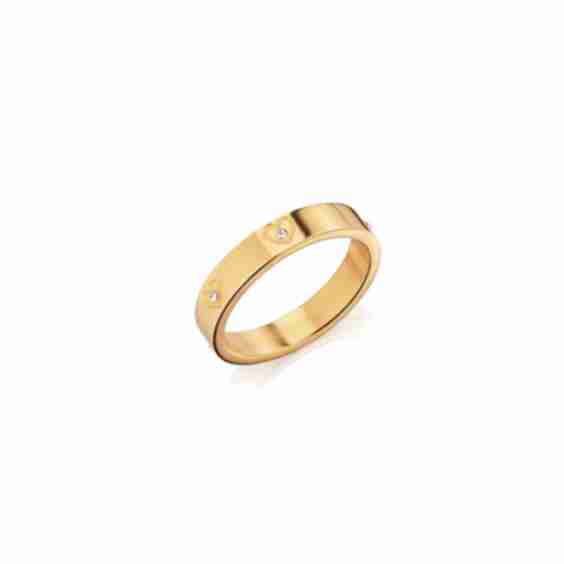 Crystal Heart Ring