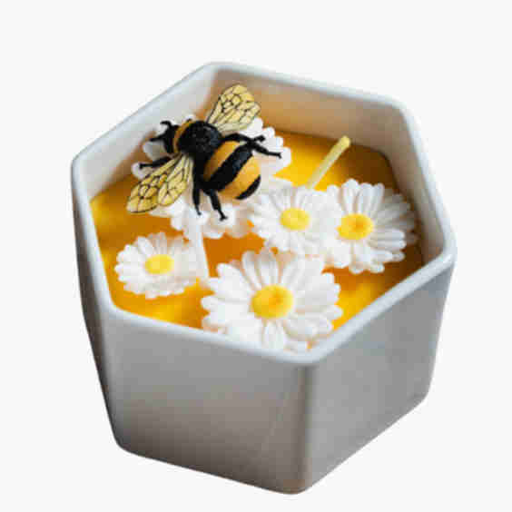Honey Milk Bowl Scented Candle