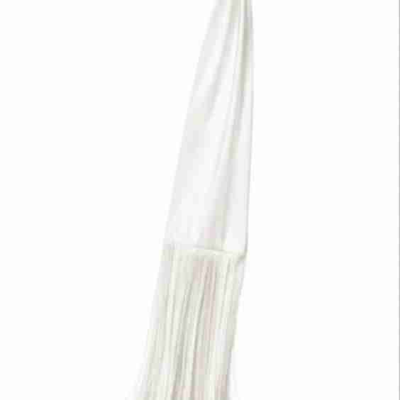 Silk Scarf with Fringe