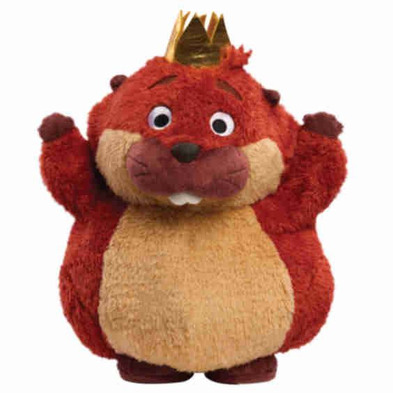 Hoppers Workin Out King George Soft Toy