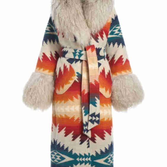 Sunset Pass Shearling Duster