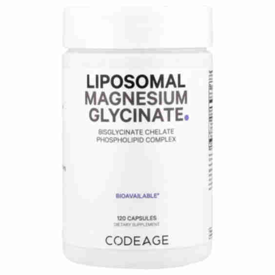 Liposomal Magnesium Glycinate Supplement,  240 Vegetable Capsules