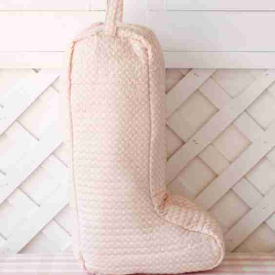 Petite Paloma x Apple Of My Isla Quilted Boot Bag 