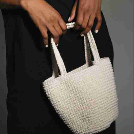 Perfectly Imperfect Mini Crochet Bucket Bags