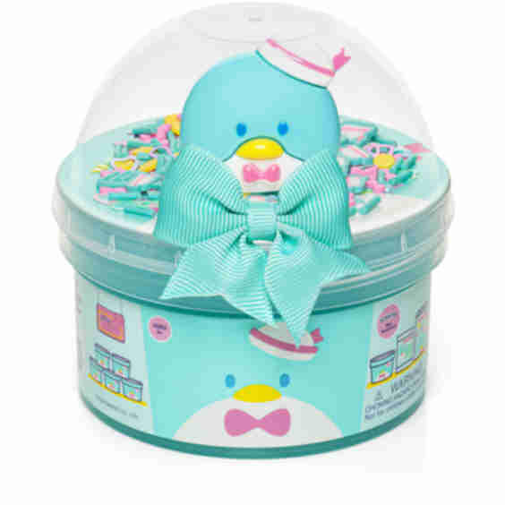 Kawaii Slime Company (KSC) x Sanrio Tuxedosam Clear Signature Dome Slime