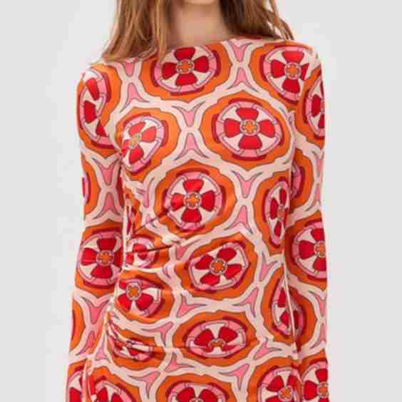 Hazel Long Sleeve Mini Dress 