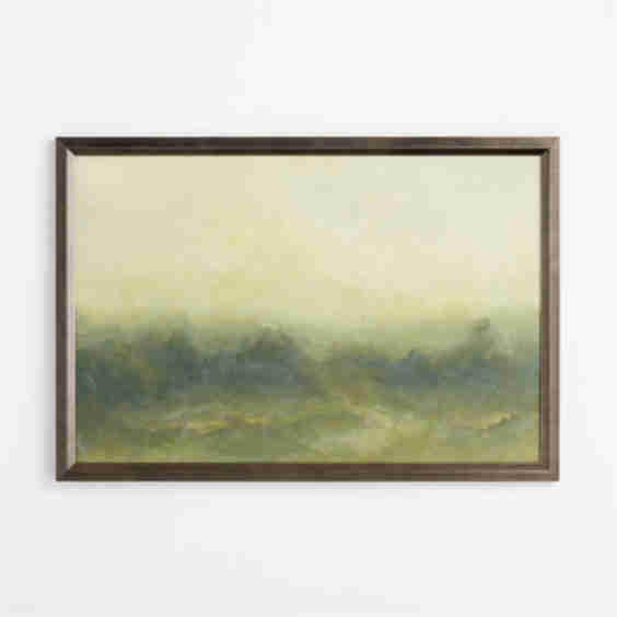 "Meadows I" Framed Wall Art Print
