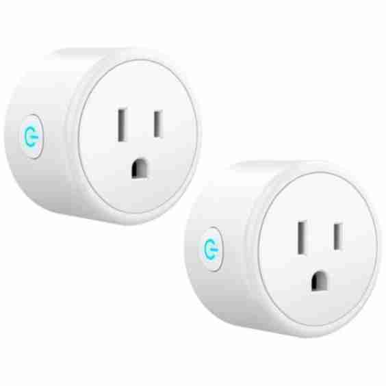Remote Control WiFi Smart Sockets App or Smart Home Set of 2