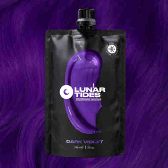 Dark Violet Hair Dye