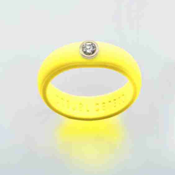 Diamond Silicone Ring