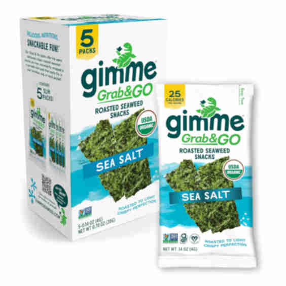 eaweed Grab & Go Organic Premium Roasted Seaweed Snacks