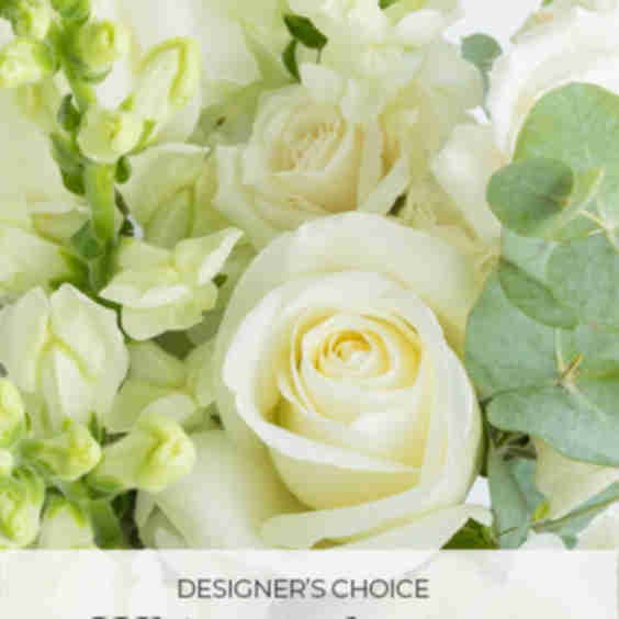 Whites And Greens Bouquets