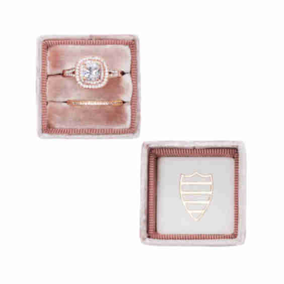 The Hope Classic Double Ring Box