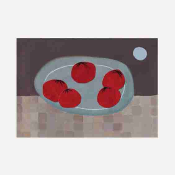 Tomato Cutting - Art Print