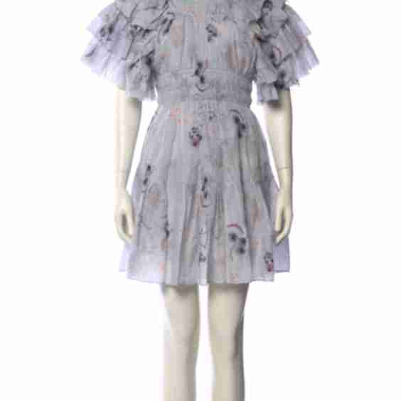 Floral Print Mini Dress