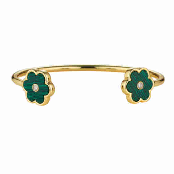 Petite Petal Cuff Bracelet