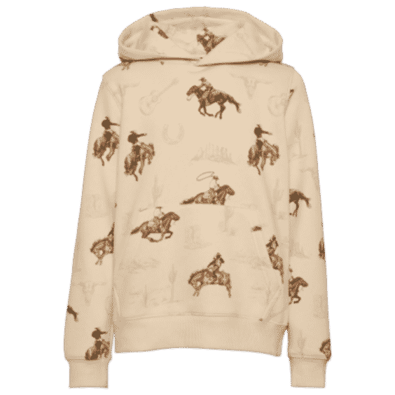 Western Pullover Hoodie