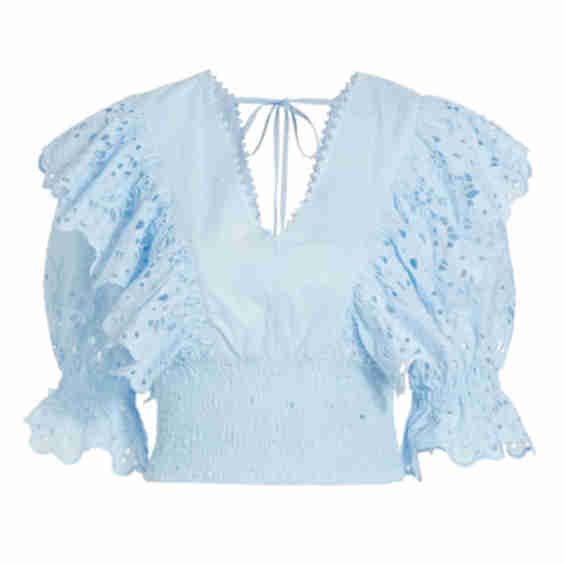 Calla Ruffle Crop Top