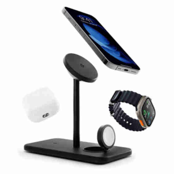 Hirise 3 Deluxe 3-in-1 Wireless Charger 