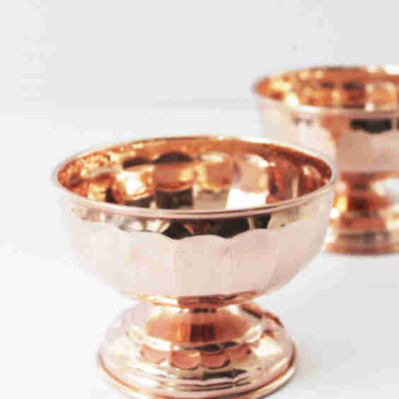 Vintage Inspired Pedestal Bowls Set