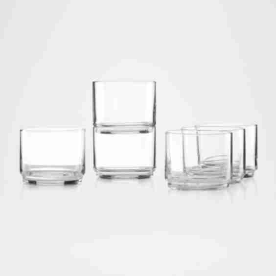 Tuscany Classics Stackable 6 Piece Tall Glasses