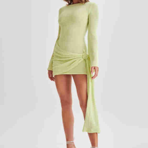 Liana Long Sleeve Knit Mini Dress