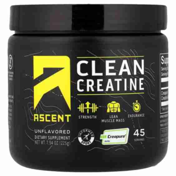 Clean Creatine, Unflavored (225 g)