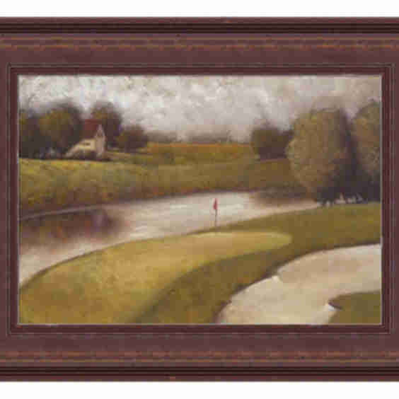 Modern & Contemporary "Sand Trap I" Wall Art