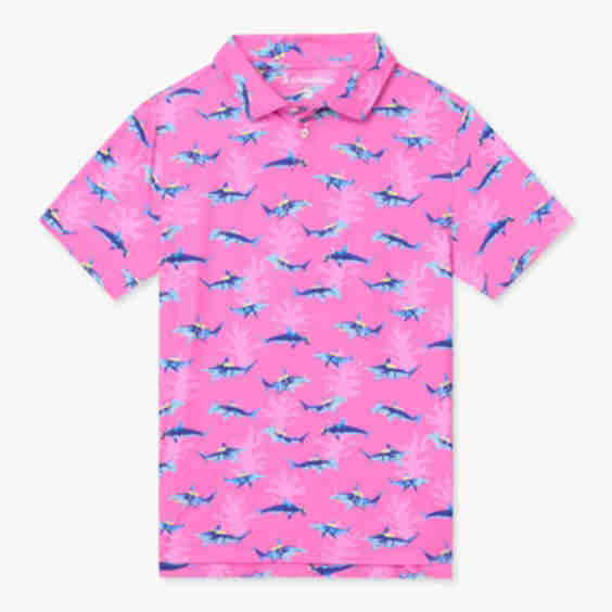 Boys Performance Polo Top