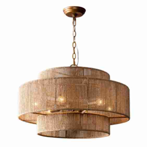 Bohemian 6-Light Drum Pendant Light