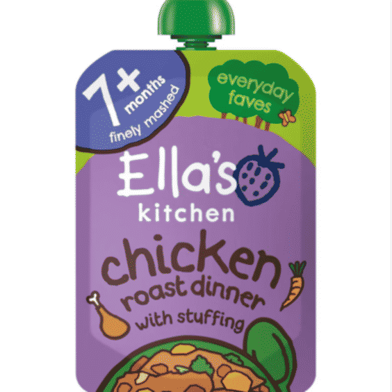 Organic Chicken Roast Dinner Baby Food Pouch 7+ Months
