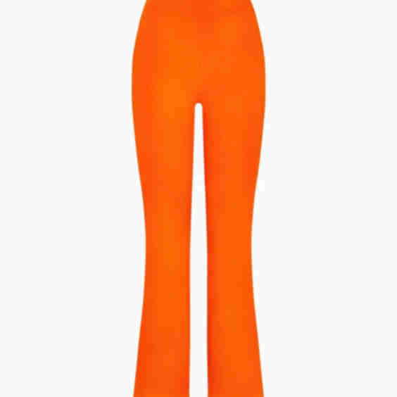 Sueded Stretch Low Rise Pant