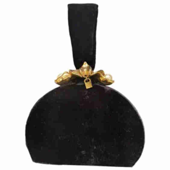 Velvet Clutch Bag