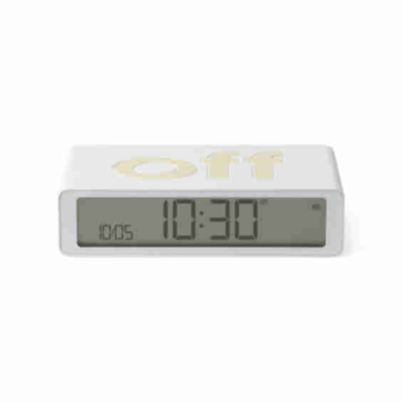 Lexon Flip Rechargeable Alarm Clock
