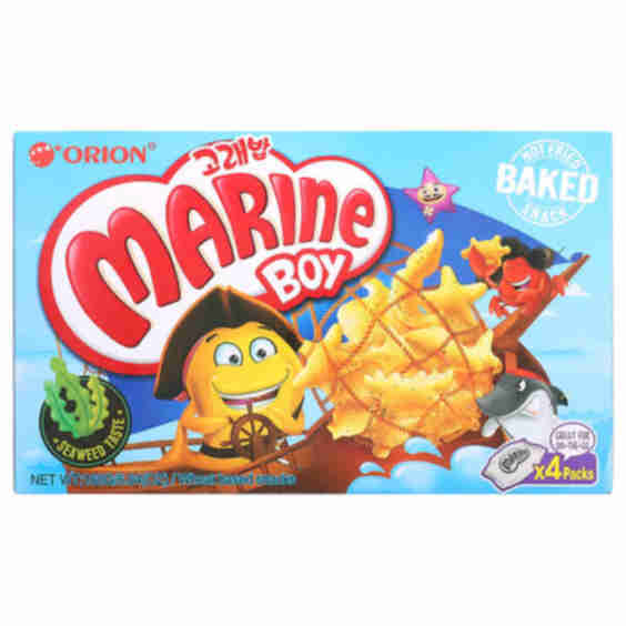 Marine Boy Wheat Based Snacks  4-packs