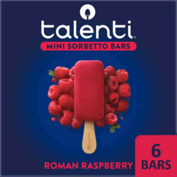 Roman Raspberry Frozen Mini Sorbetto Bars