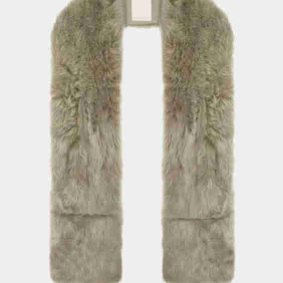 Blain Shearling Scarf