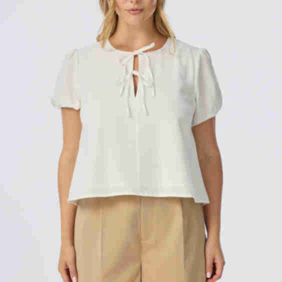 Double Tie Front Top 