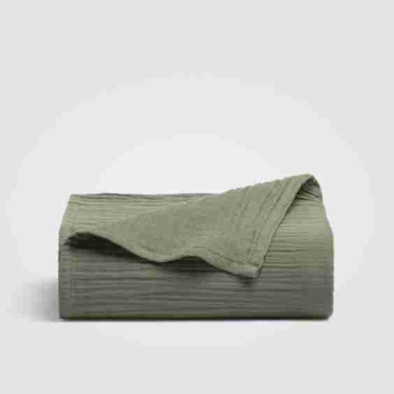 Zen Crinkled Comfort Flat Sheet 