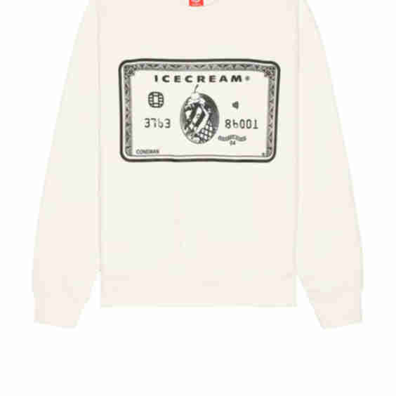 Cotton Card Sweatshirt
