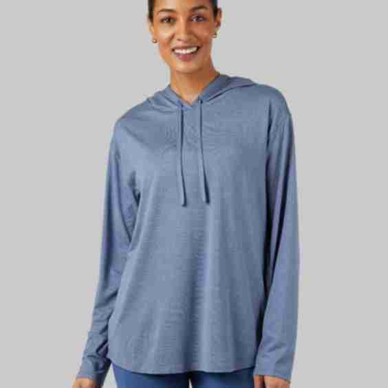 Cool Long Sleeve Hooded T-Shirt